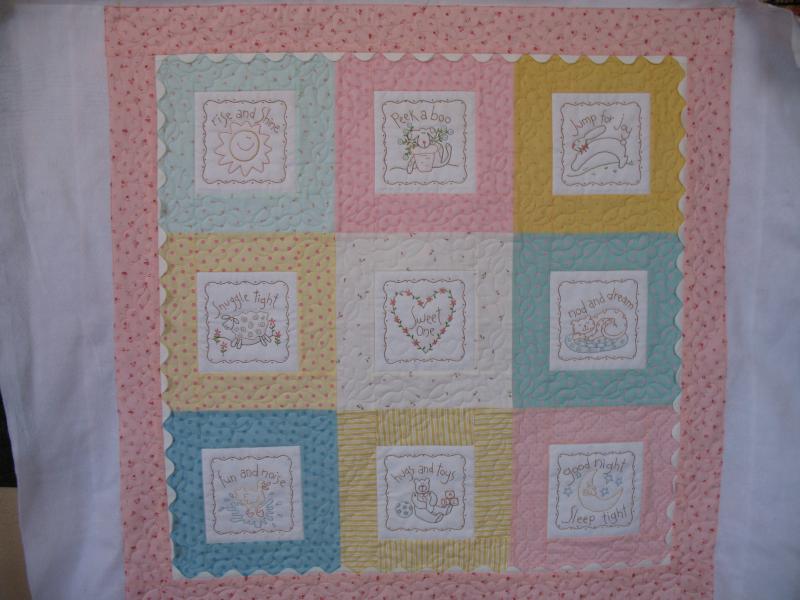 Beautiful finished quilt 4