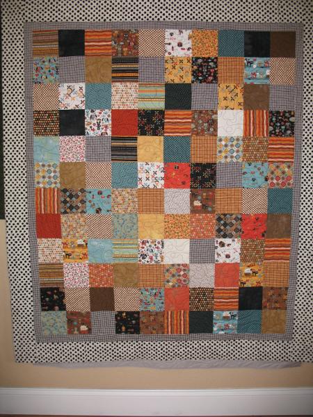 Beautiful finished quilt 7