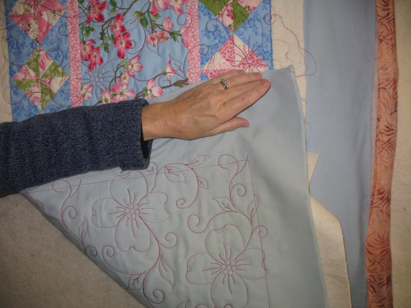 Beautiful finished quilt 8